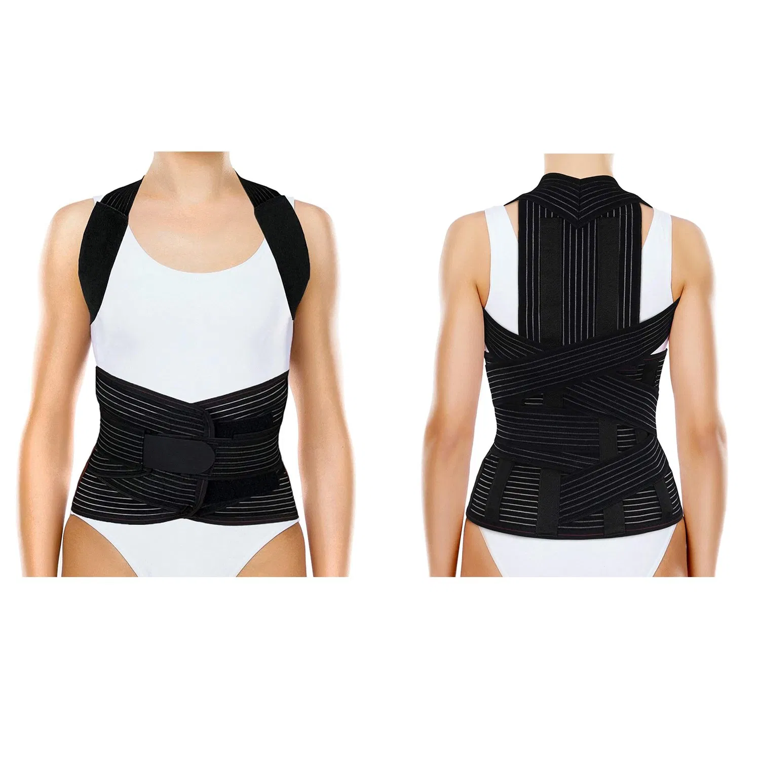 Adjustable Full Back Support Shoulder Straightener - Image 6