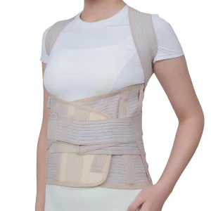 Adjustable Thoracolumbar Brace for Enhanced Back Pain Relief and Support