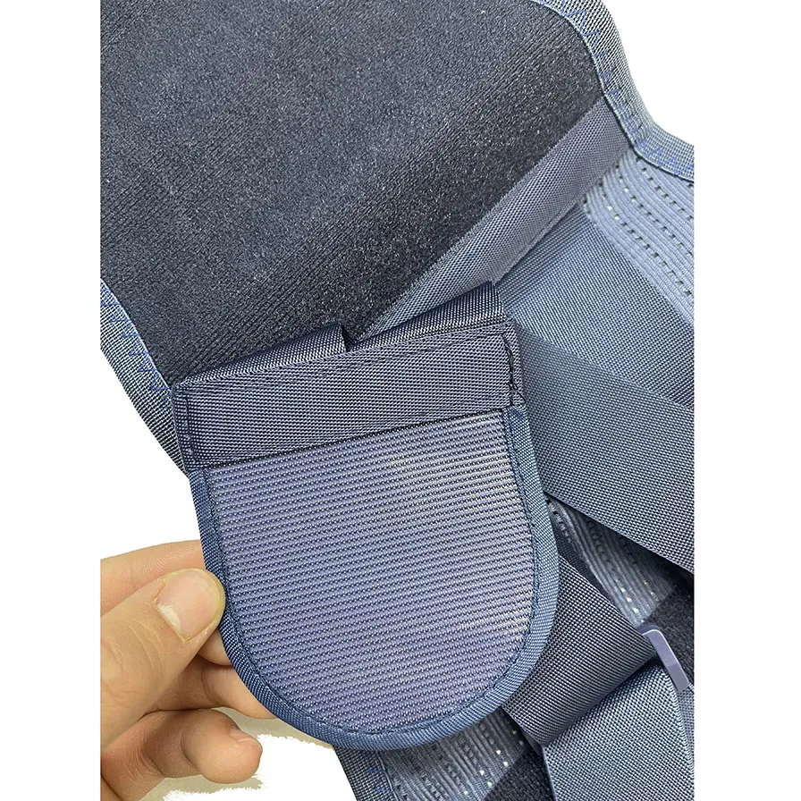 OEM Logo Elastic Compression Belt Waist Support Office Working Breathable Lumbar Back Brace - Image 5