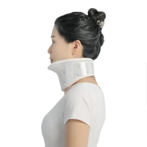 Rigid Plastic Neck Brace with Chin Support